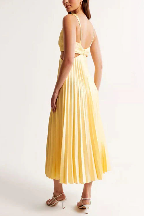 Vestido largo vaporoso para invitada de boda en Amarillo 2