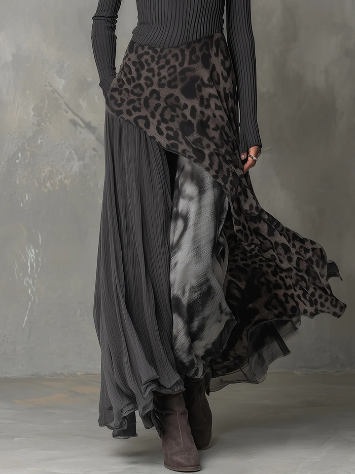Vestido Maxi Boho Estampado para Otoño (4)
