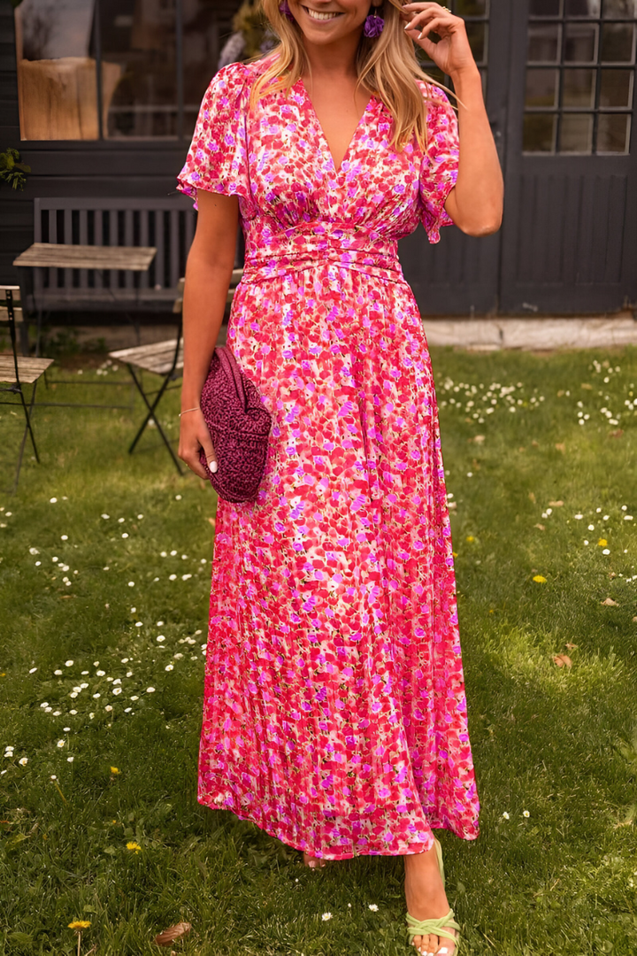 Vestido Maxi de Verano para Mujer en Rosa