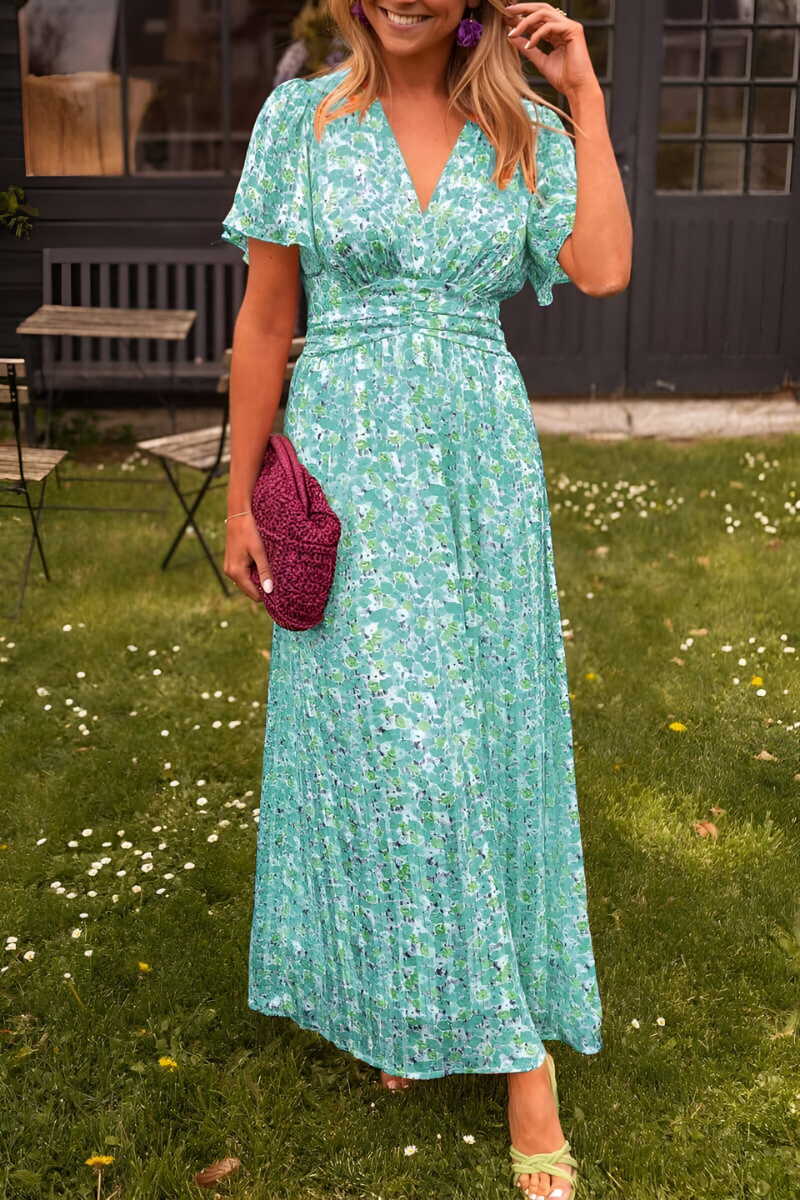 Vestido Maxi de Verano para Mujer en Verde