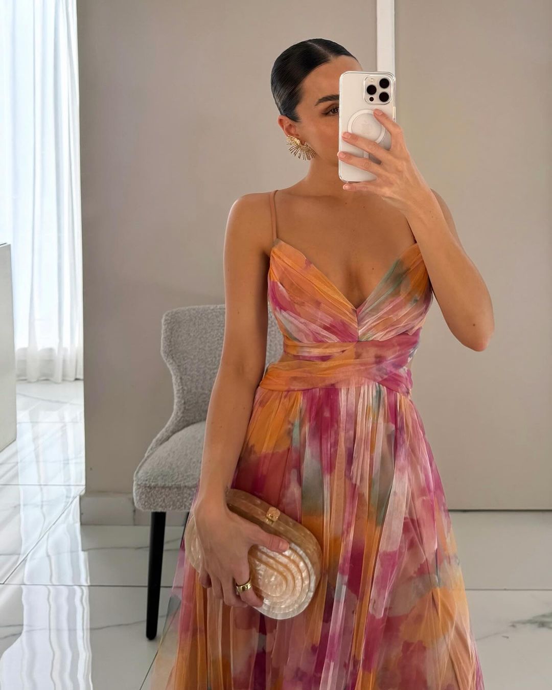 Vestido Maxi Floral de Invitada para Bodas de Verano (2)