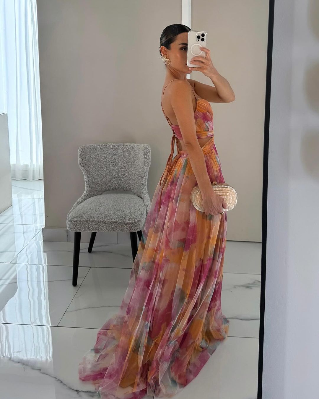 Vestido Maxi Floral de Invitada para Bodas de Verano (3)